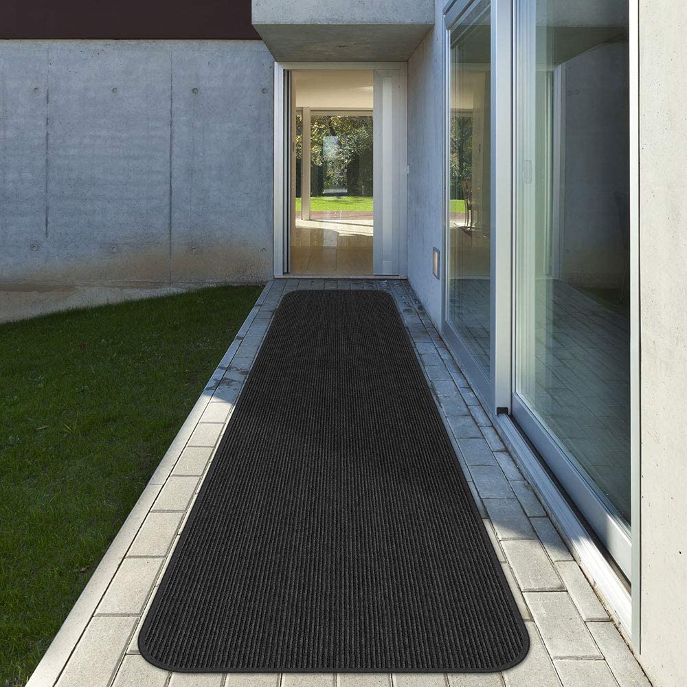 Ribbed Carpet Used To Door Mat